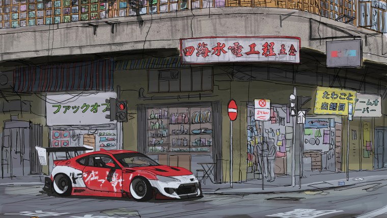 Хокусай волна большая волна в Канагаве