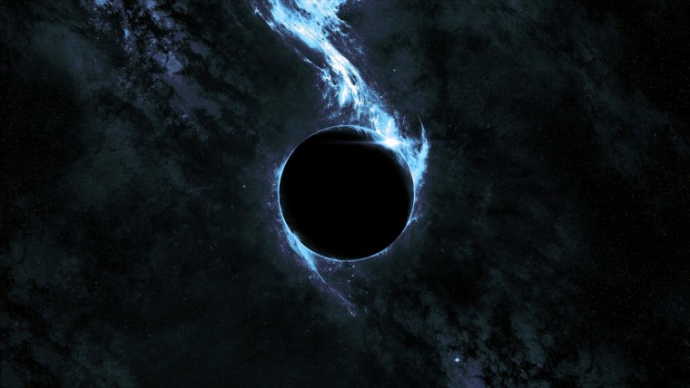 Чёрная дыра на рабочий стол