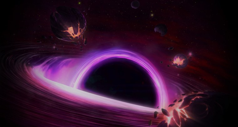 Фиолетовый космос