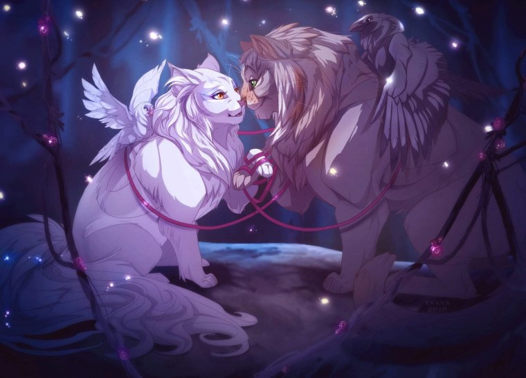 Фамильяр волк Кицунэ