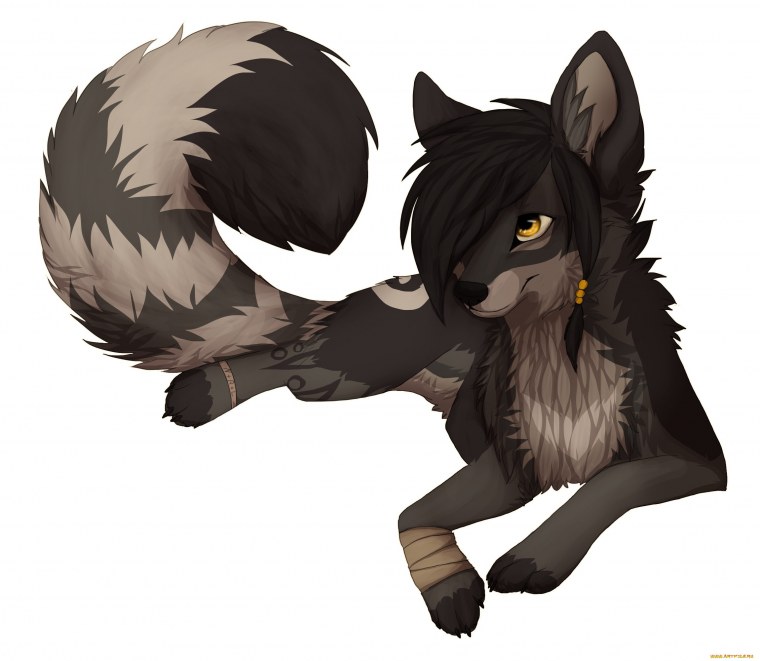 Ледяной волк арт