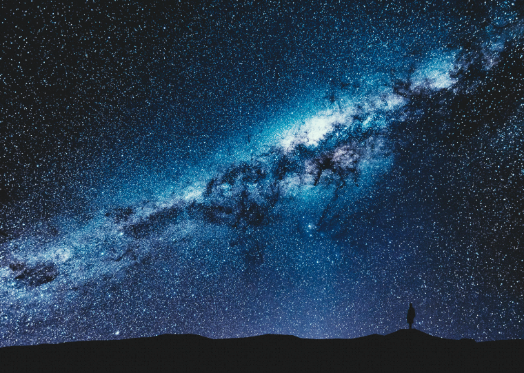Млечный путь синий