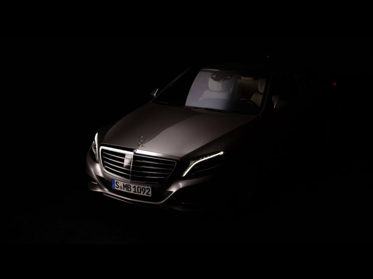 Мерседес w222 силуэт