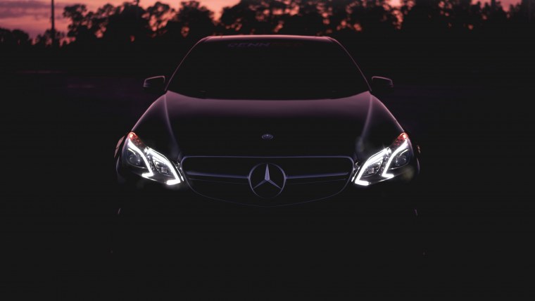 212 Мерс АМГ ночь