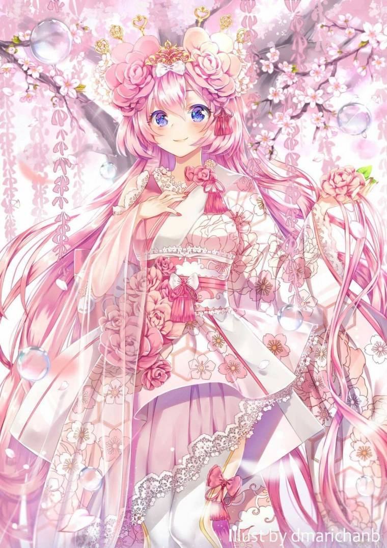 Аниме Хатсуне Мику Сакура