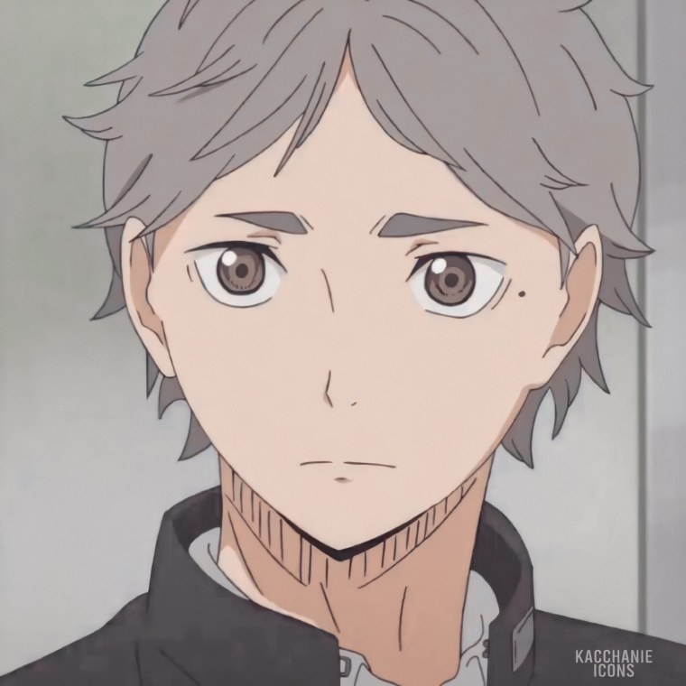 Волейбол аниме связующий Сугавара