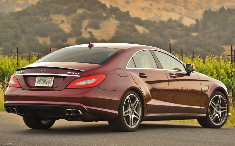 Мерседес банан CLS 63 AMG черный