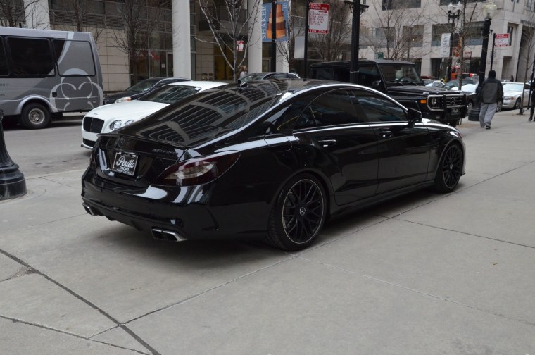 Mercedes CLS 63 AMG черный