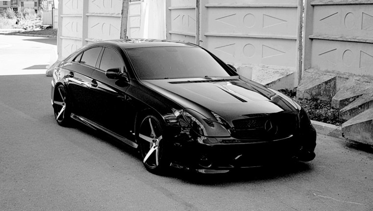 Мерс АМГ черный