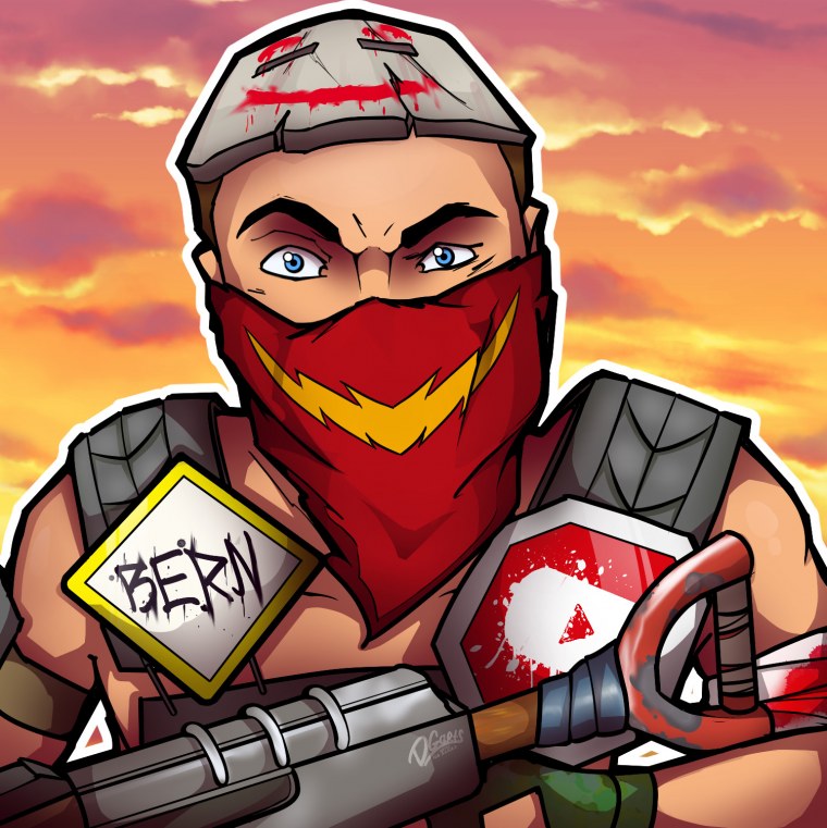 Аниме пацан в бандане