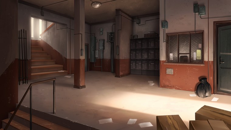 Аниме подъезд