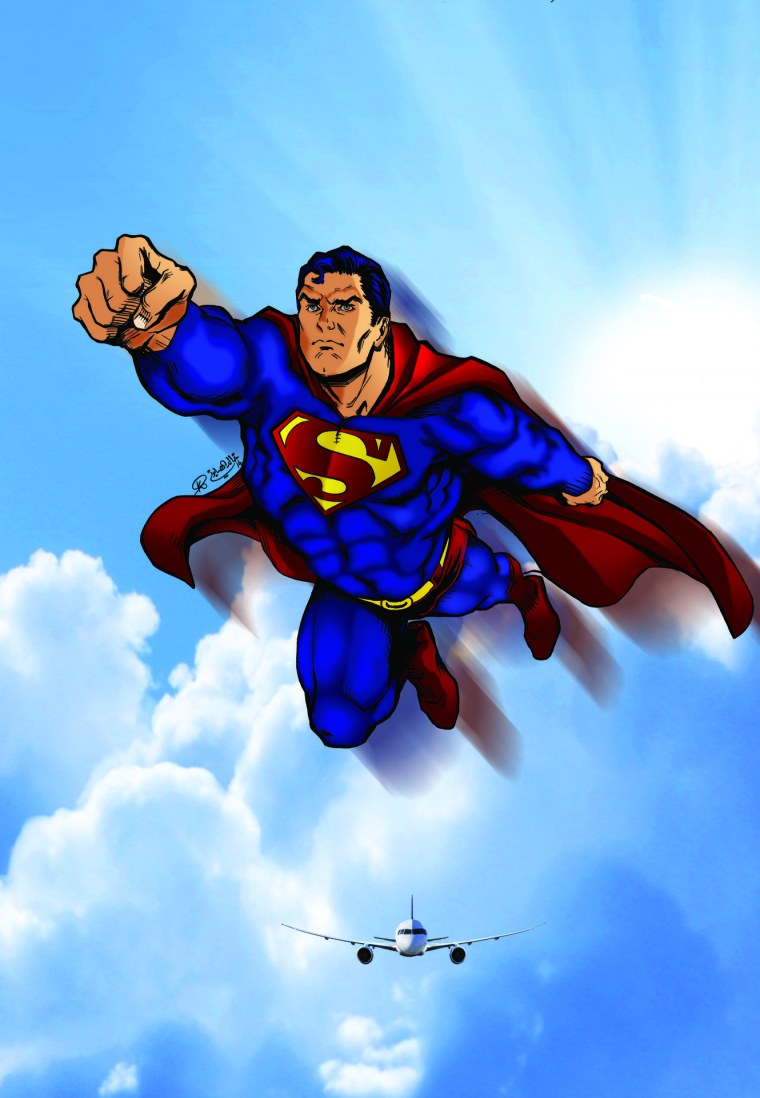 Супермен Генри Кавилл летит