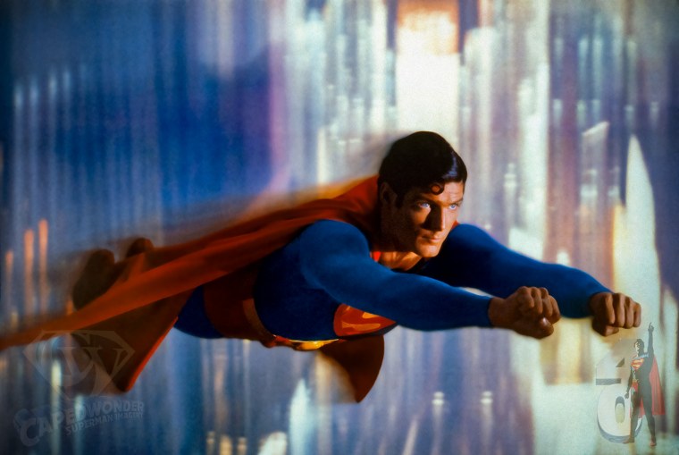 Супермен летит