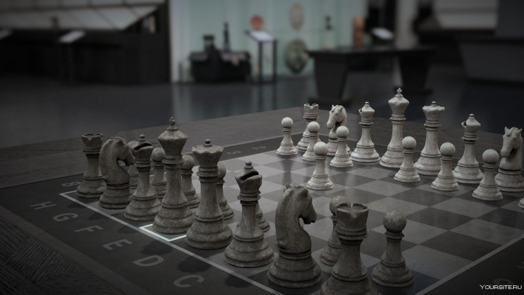 Шахматный фон