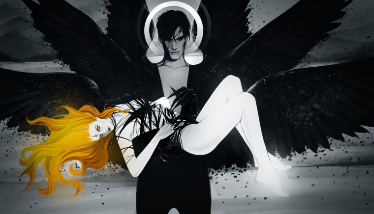 Темный ангел аниме