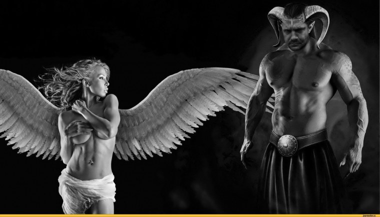 Полукровка полудемон полуангел