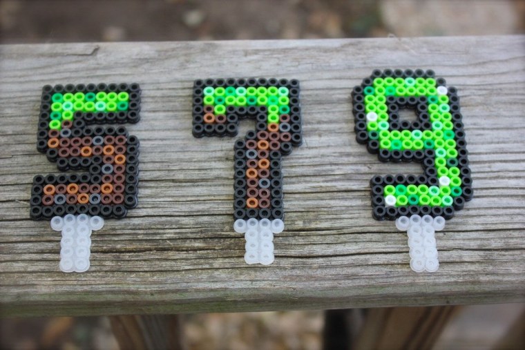 Украшение в стиле майнкрафт