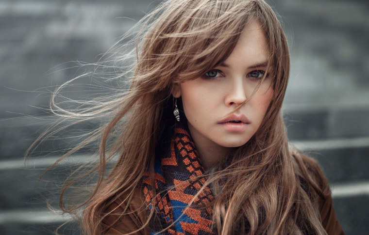 Настя Кош маленькая ребёнок модель