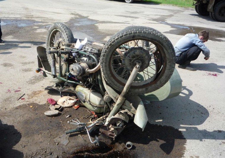 Свалка мотоциклов