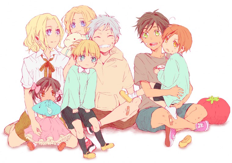 Аниме девочки маленькие