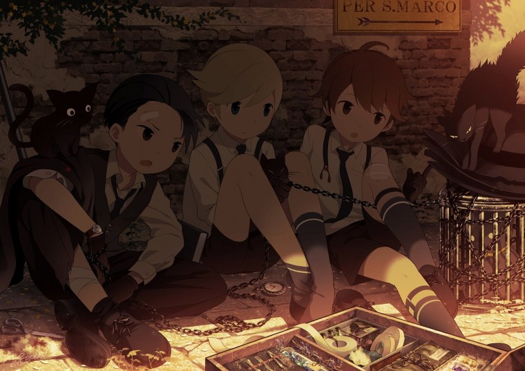 Маленький мальчик из аниме