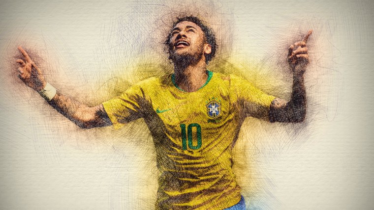 Неймар ПСЖ арт