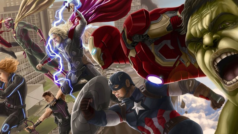 Обои на телефон Марвел