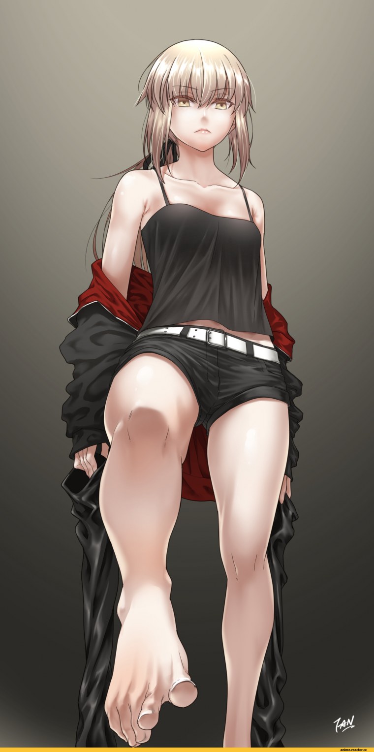 Fate Сейбер feet