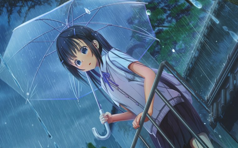Аниме дождь