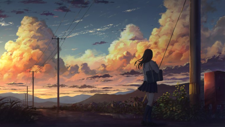 Эстетика Макото Синкай