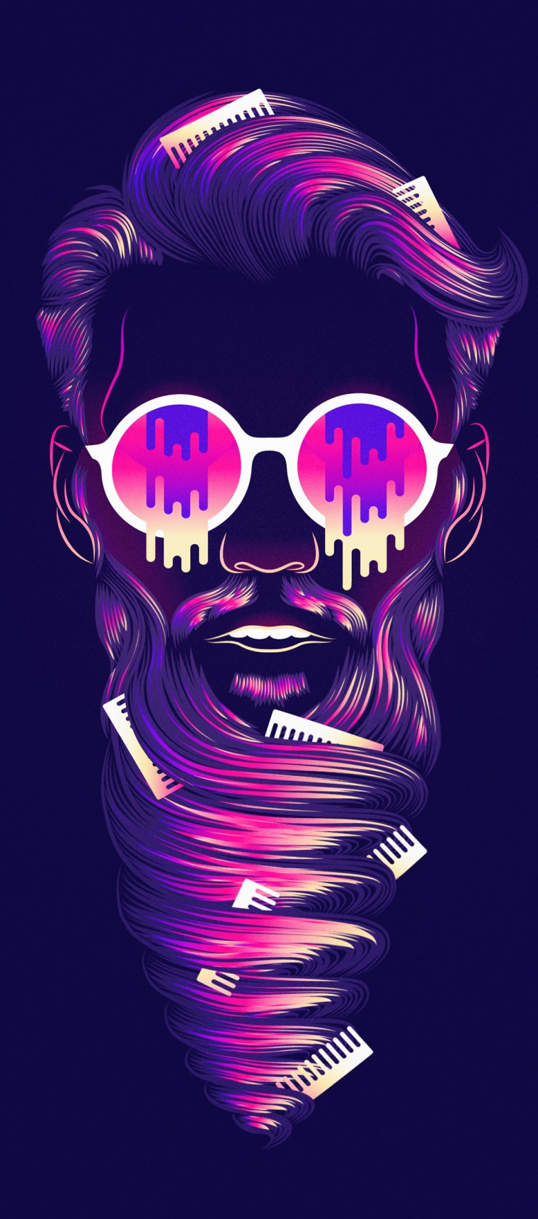 Девушка Панда арт