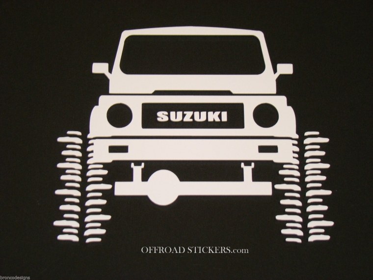 Наклейка Самурай на авто