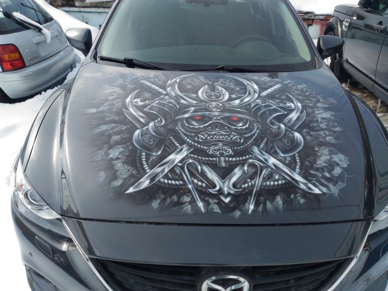 Японские наклейки на авто