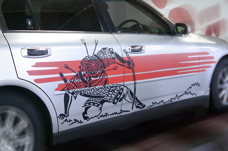 Samurai Марк наклейка