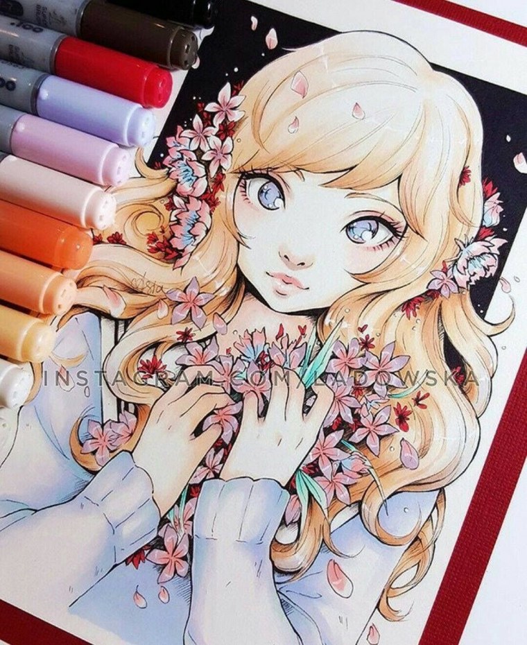 Аниме карандашом