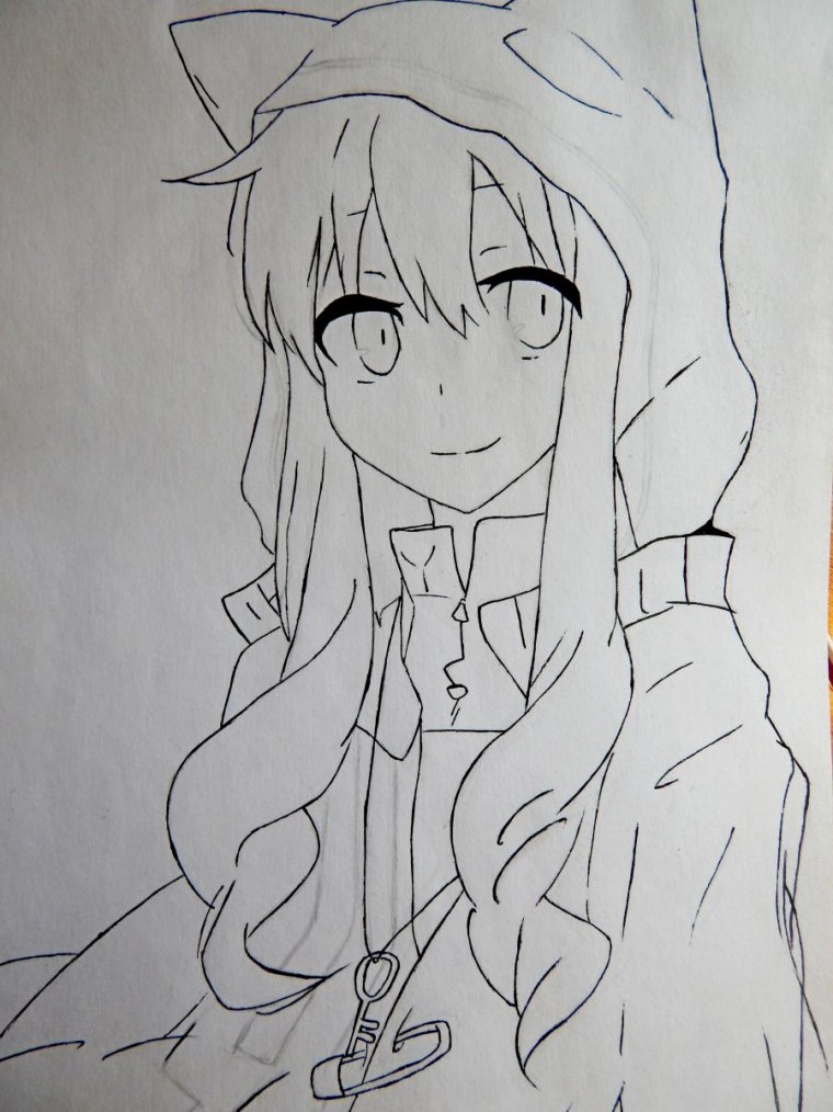 Рисунки для срисовки аниме