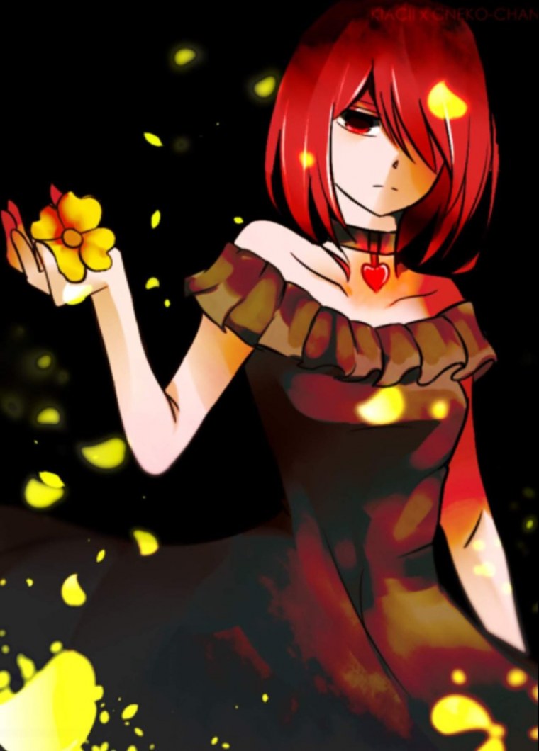 Чара андертейл арт