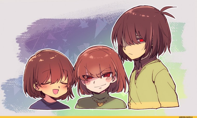 Чара андертейл арт