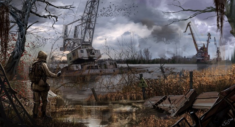 Stalker чистое небо Чернобыль 2