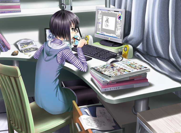 Комната аниме Лэйн