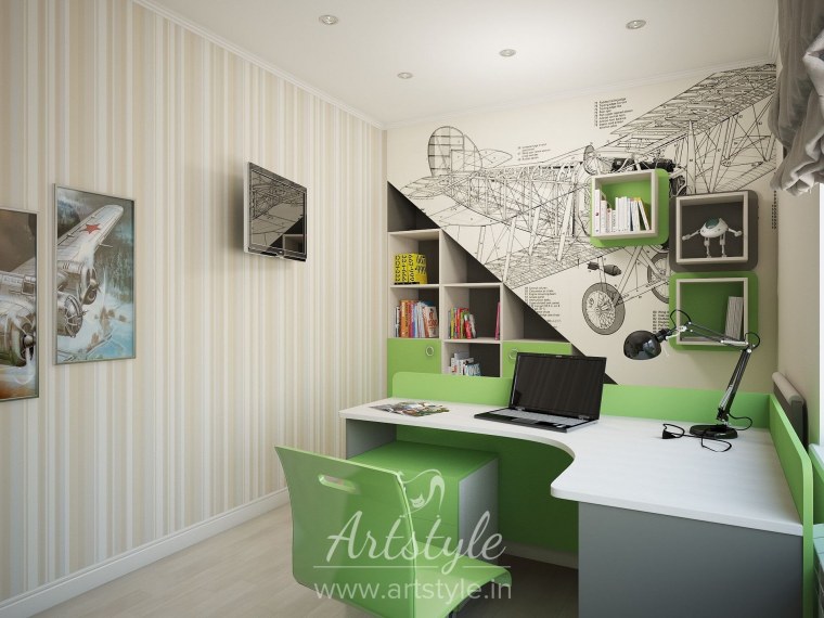 Аниме девушка художник