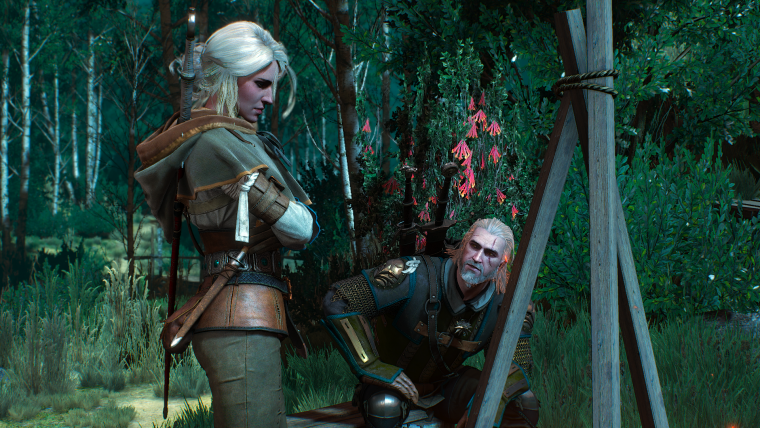 Witcher 3 Geralt and Ciri