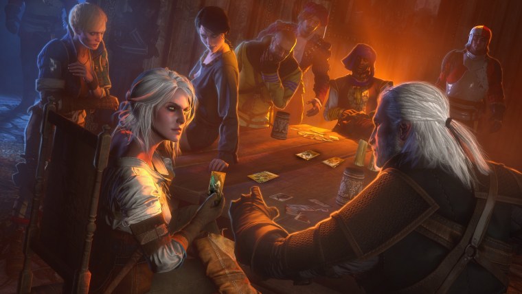 The Witcher 3 Геральт и Цири