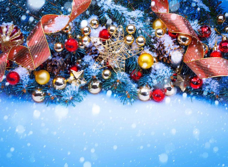 Новогодняя обложка для фейсбука