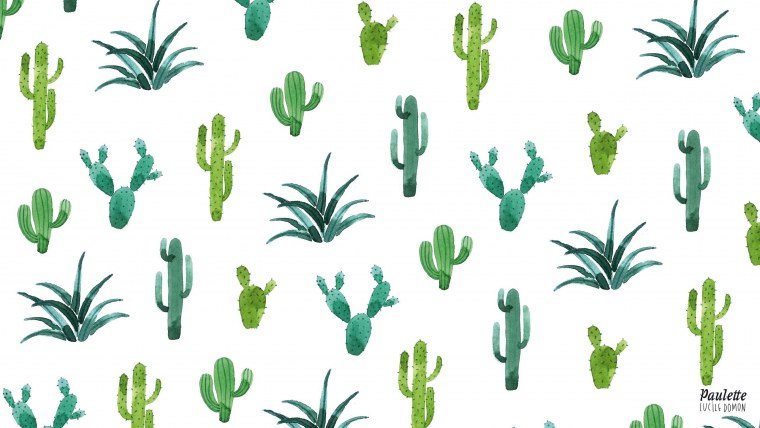 Кактус орнамент