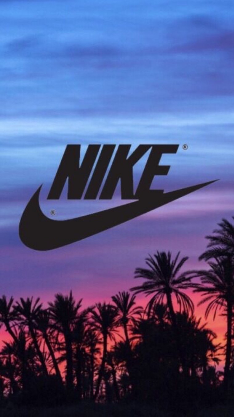 Обои Nike с дымом