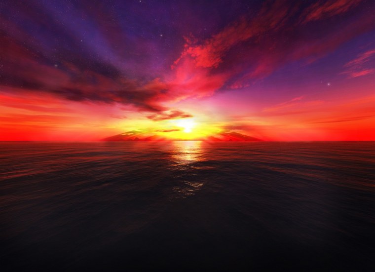 Красивый закат