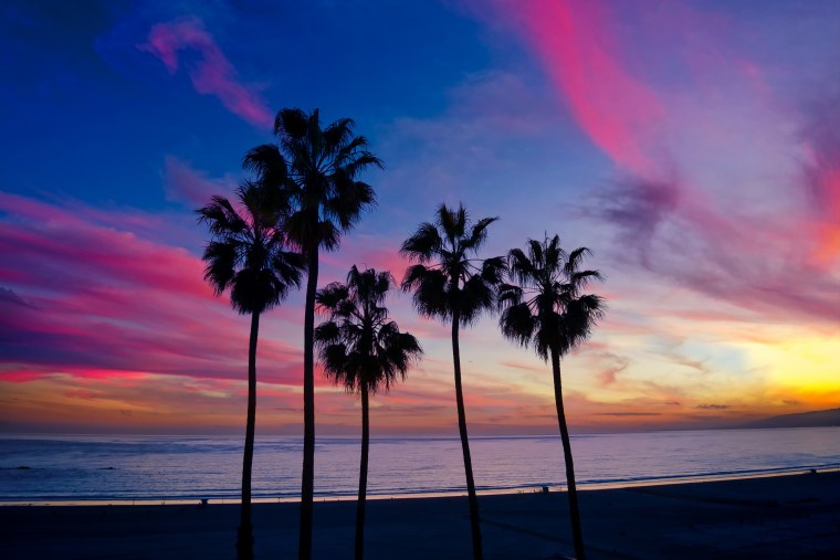 Лос Анджелес закат