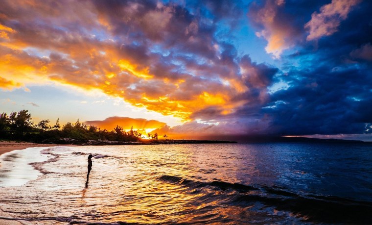 Красивый закат