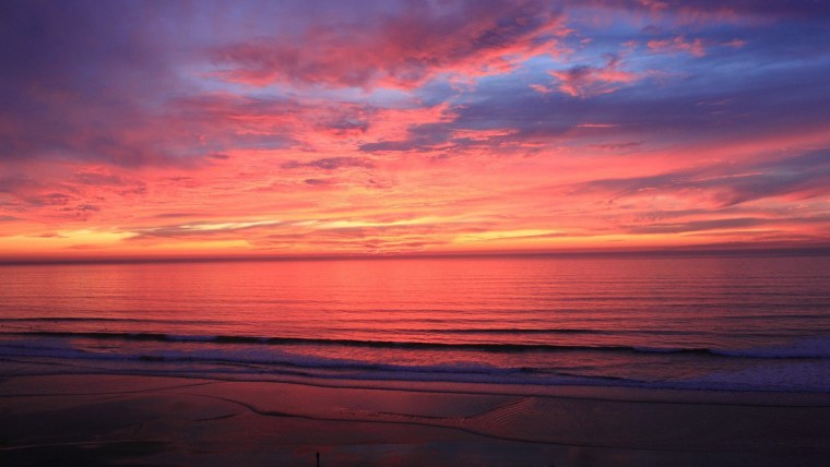 Закат в городе